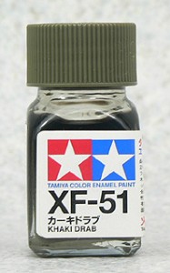 TAMIYA 琺瑯系油性漆 10ml 卡其褐色 XF-5
